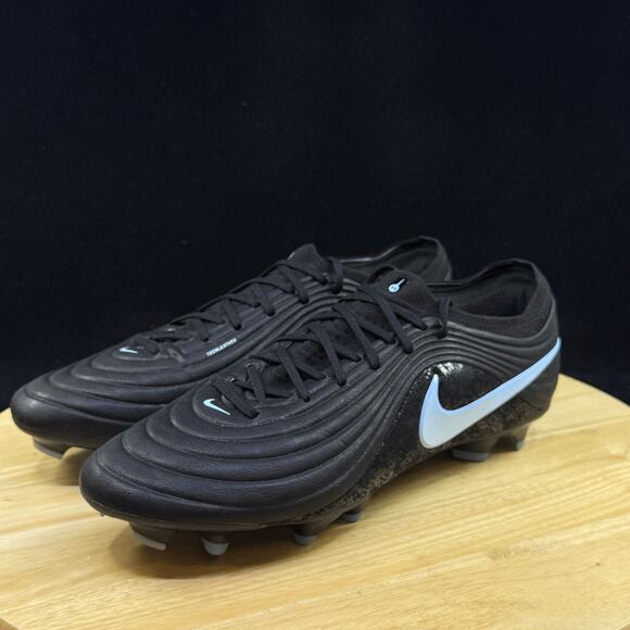 Nike Tiempo Maestro Elite FG \'Black Ice Blue\' Cleats Men’s Size 8.5 HQ3157-040